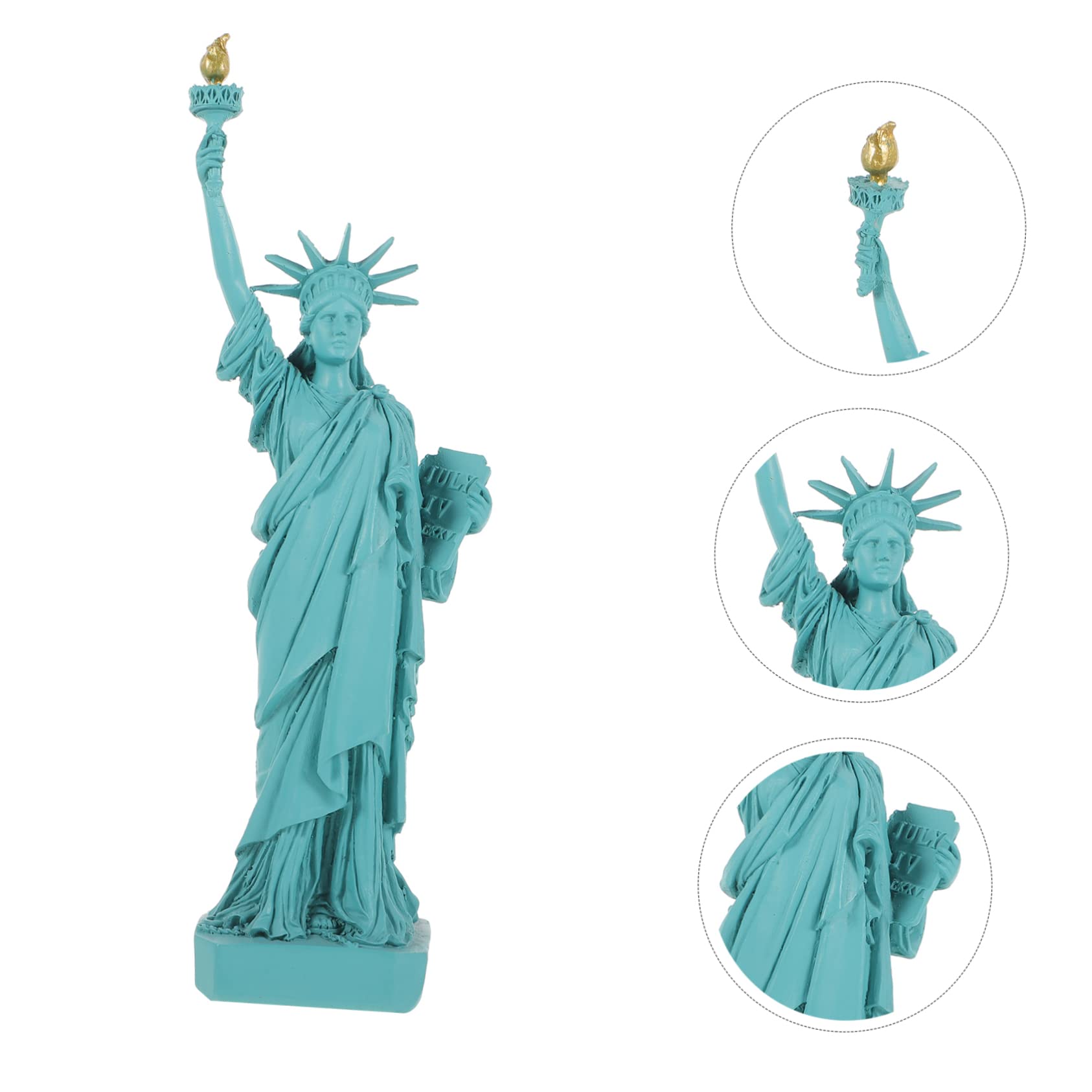 Amazon.co.jp: 2個 自由の女神モデルオーナメント toys トイ 自由の